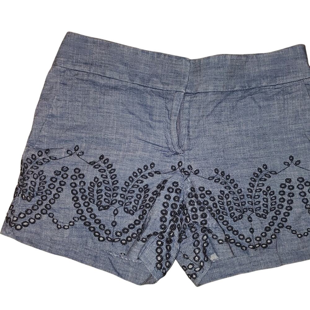 Ann Taylor Loft Dressy Mini Shorts- leg details Small